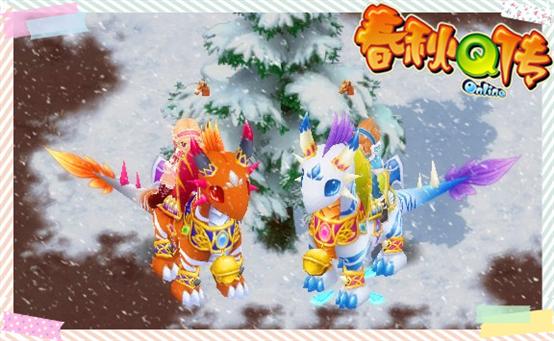 琉璃花灯来促销 极地神兽冰雪装